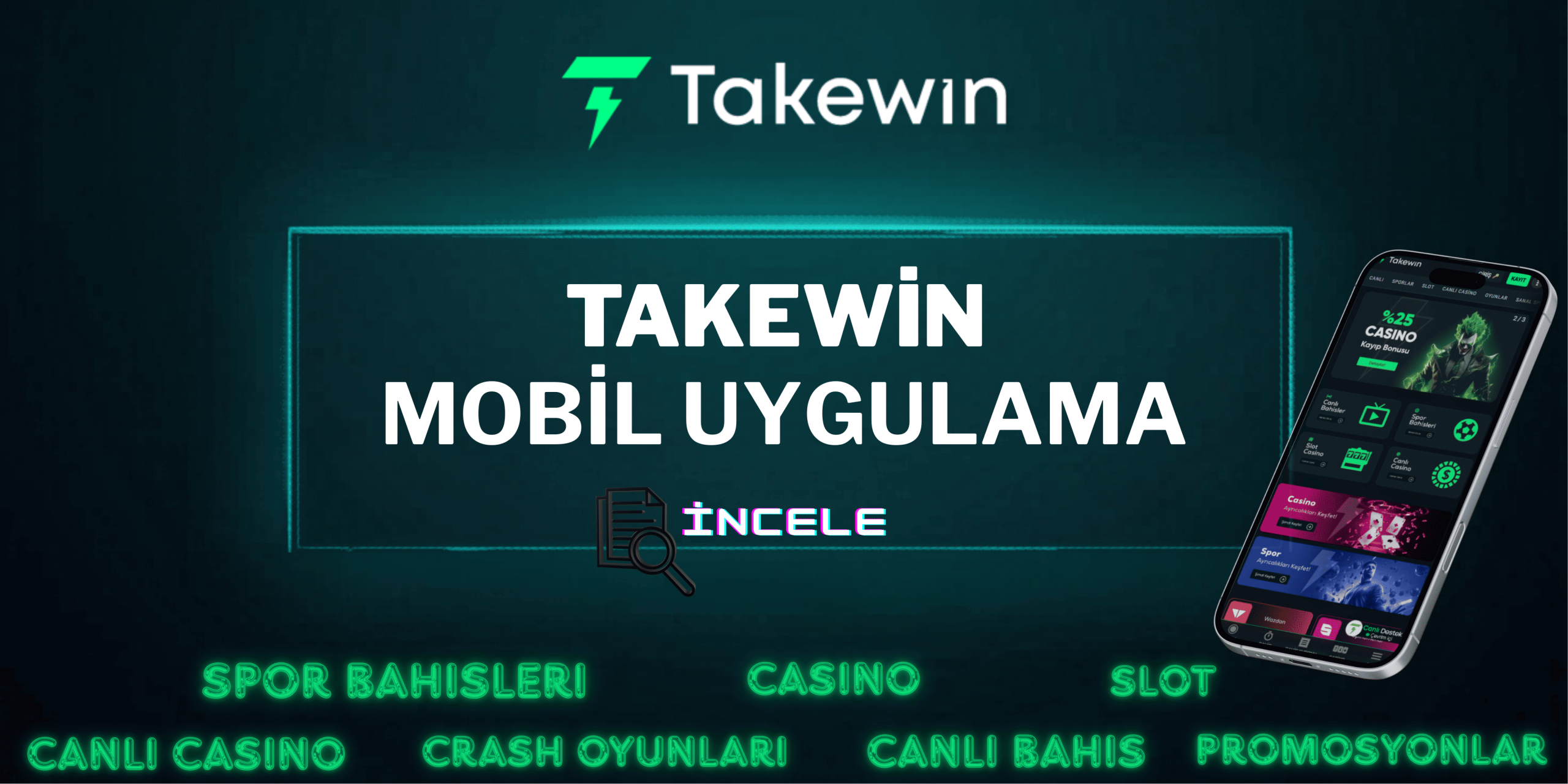 takewin mobil uygulama